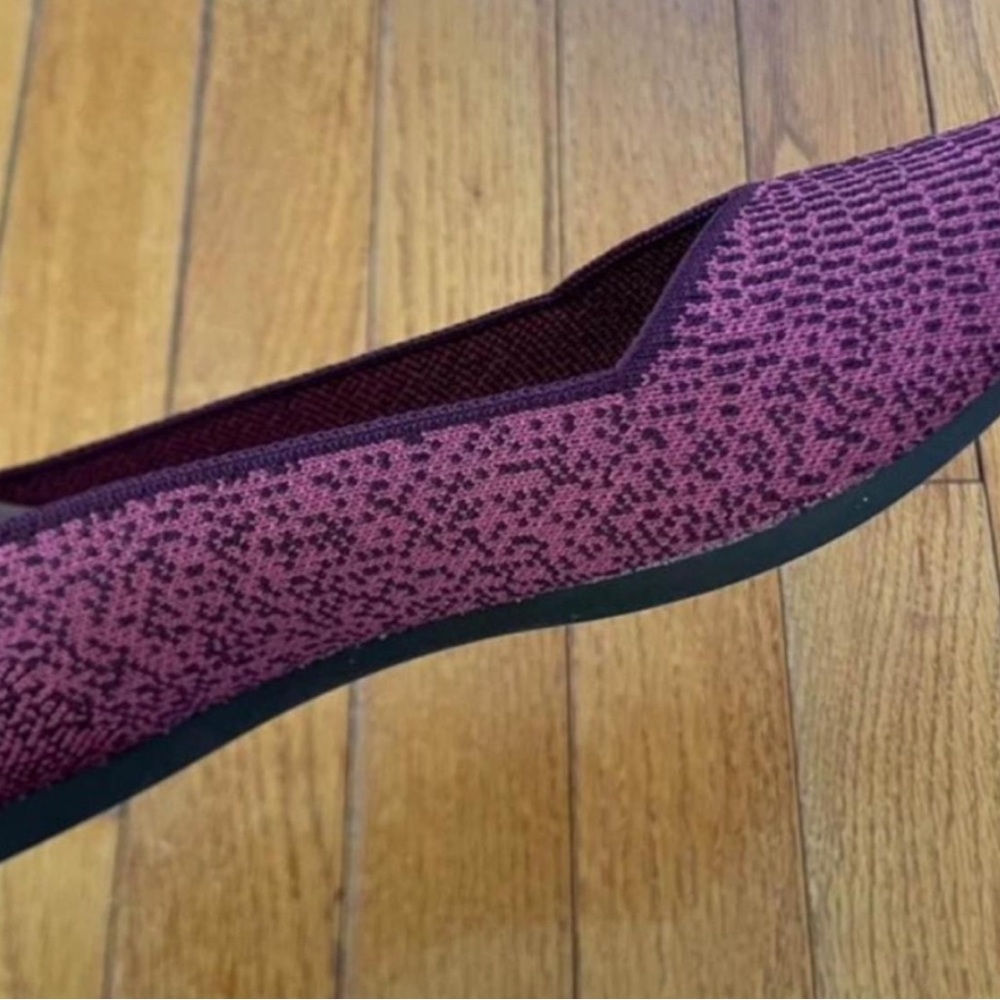 Rothy's Fig Python Retired The Point Flat 7.5 - image 3